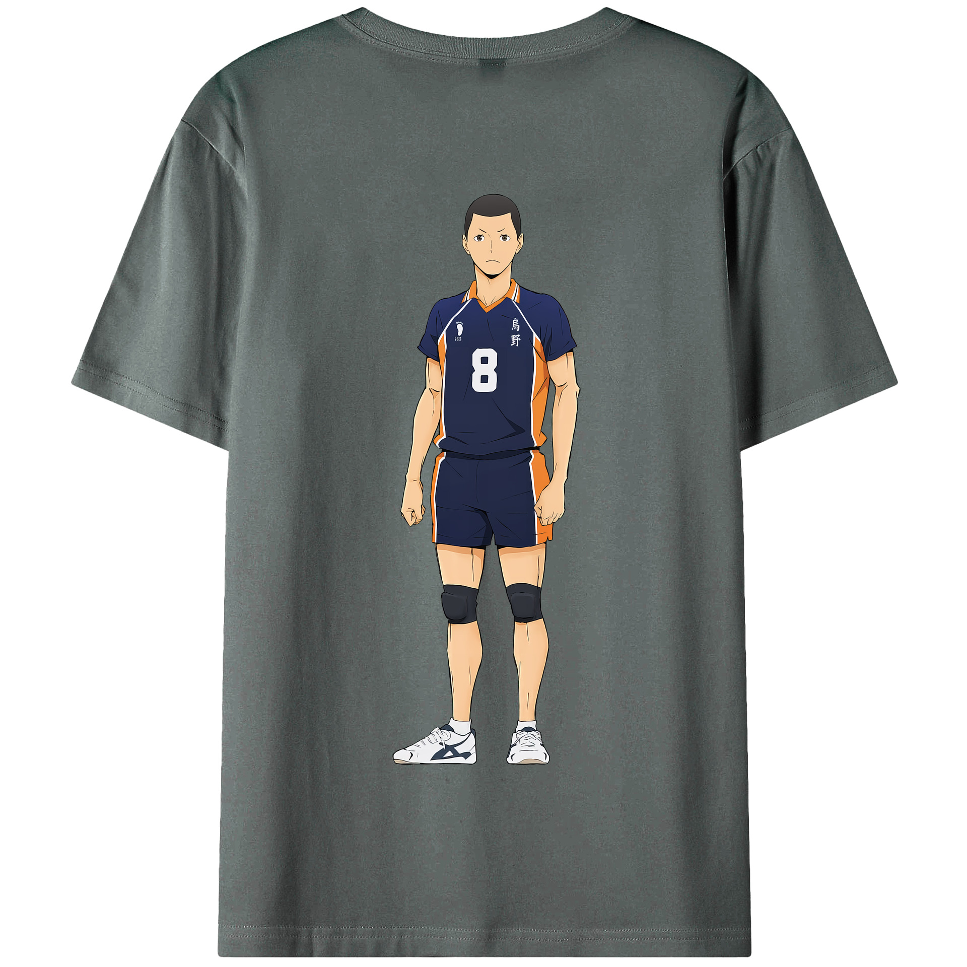 （画像用） ハイキュー!! Haikyu!! 綿100％半袖Tシャツ（背面プリント）